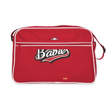 Parodie d’une équipe de baseball - Sac Retro - rouge/blanc - Devant