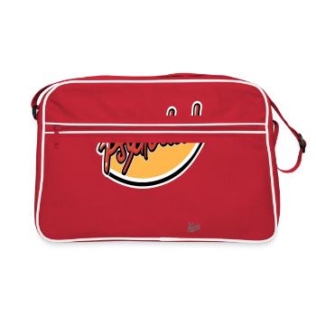 Psycho Dad : Le Psycho Dad - Sac Retro - rouge/blanc - Devant
