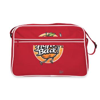 Ready for battle, the Peach Knight - Retro Bag - red/white - Front