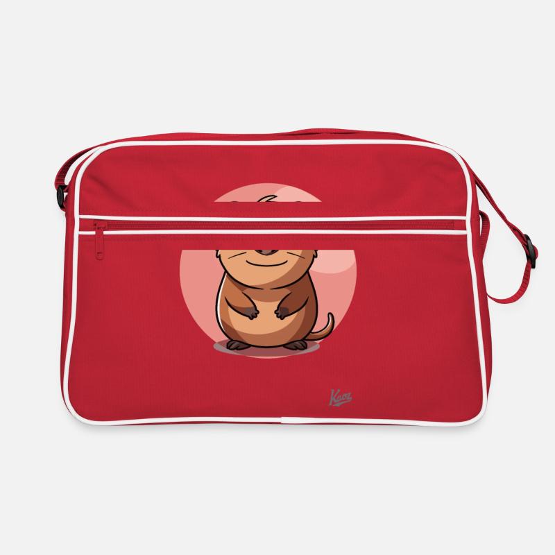 Hamster humble mignon et joyeux Sac Retro