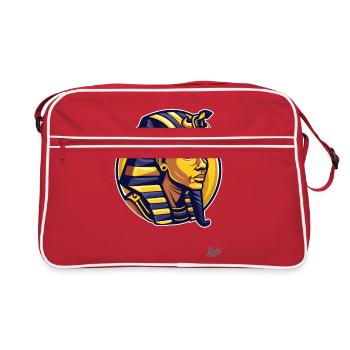 La momie de Pharaon - Sac Retro - rouge/blanc - Devant