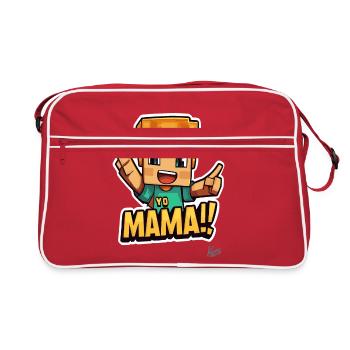 Yo maman ! - Sac Retro - rouge/blanc - Devant