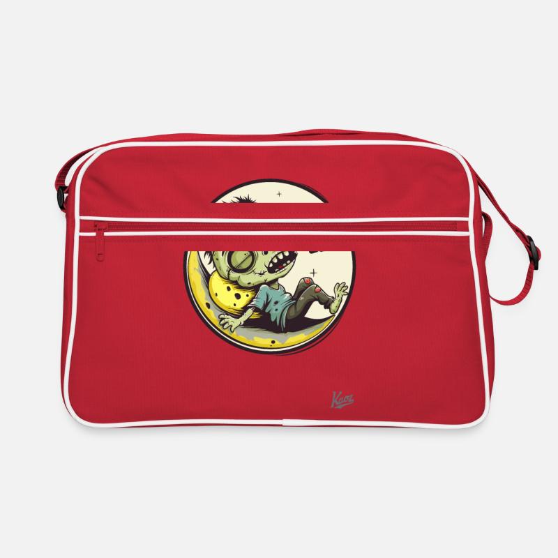 Zombie drôle de sommeil laid Sac Retro