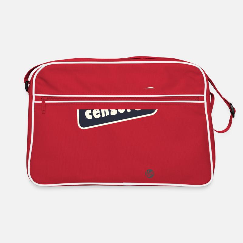 Zensiert Retro Tasche