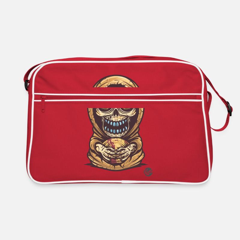 Matriochka Zombie Squelette Crâne Sac Retro
