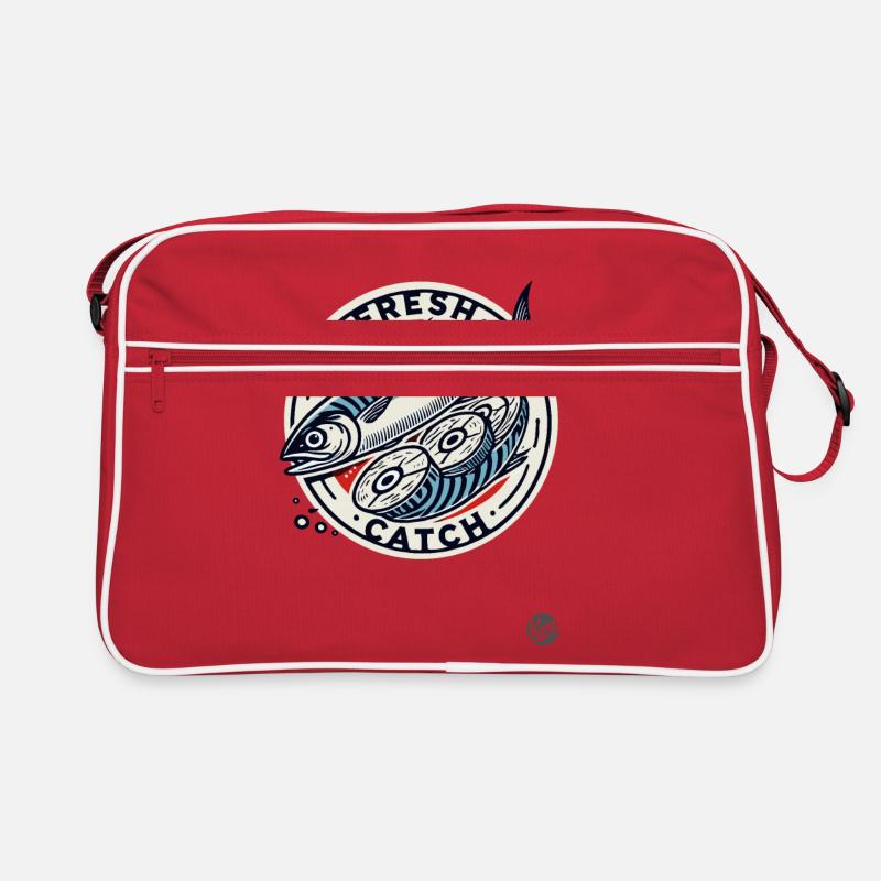 Mackerel fillet – fresh fish freshly caught Retro Bag