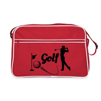 Wave - Retro Bag - red/white - Front