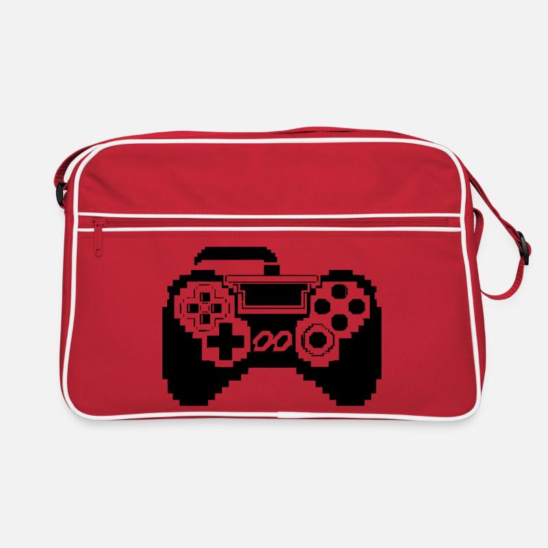 Graphismes pixel de la manette de jeu Sac Retro
