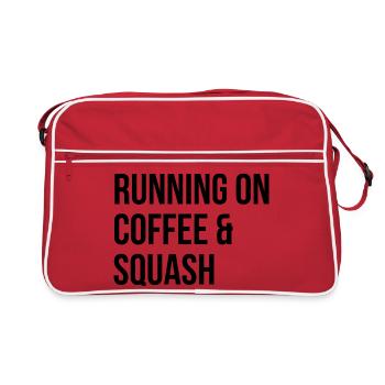 Squash Squash Squash - Retro Bag - red/white - Front