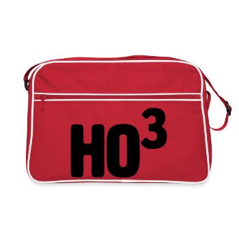 Ho3 - Ho Ho Ho - Sac Retro - rouge/blanc - Devant