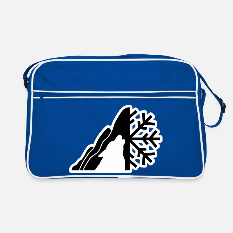 Berg-Logo Retro Tasche