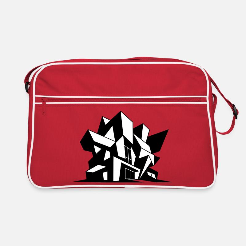Brutalismus Architecture Retro Tasche