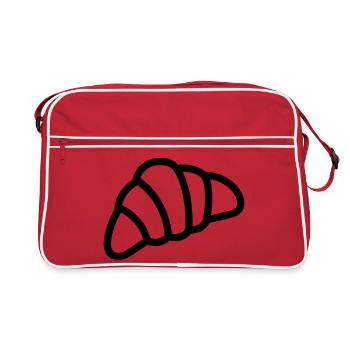 crescent - Retro Bag - red/white - Front