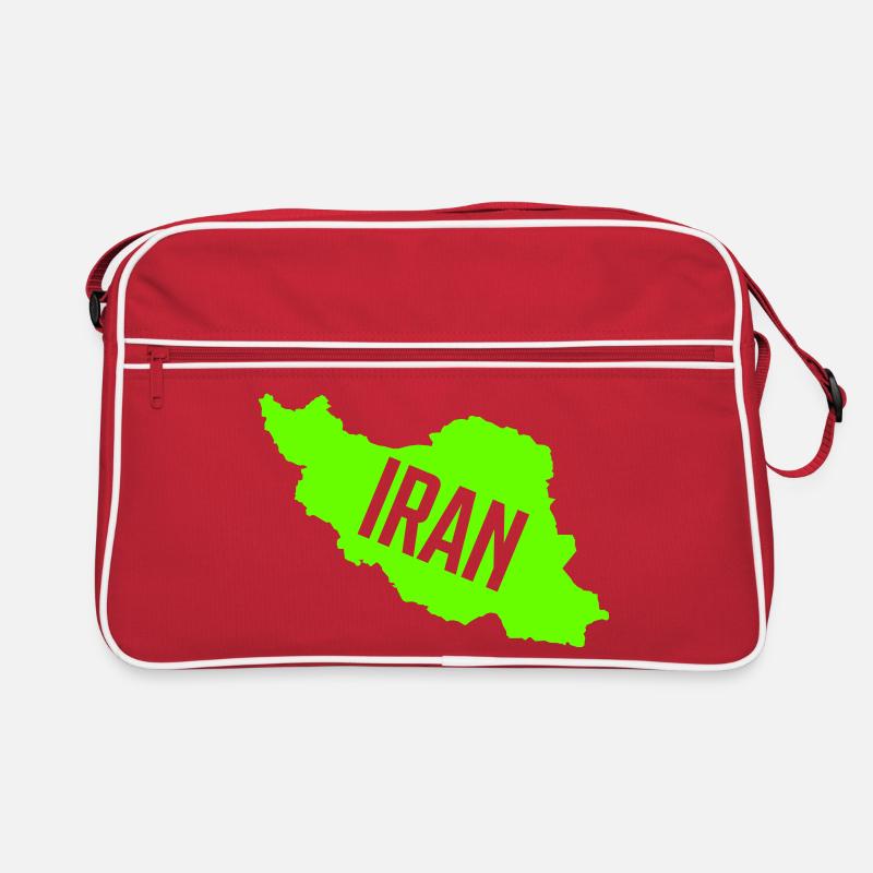 Pays terrestre d’Iran Sac Retro