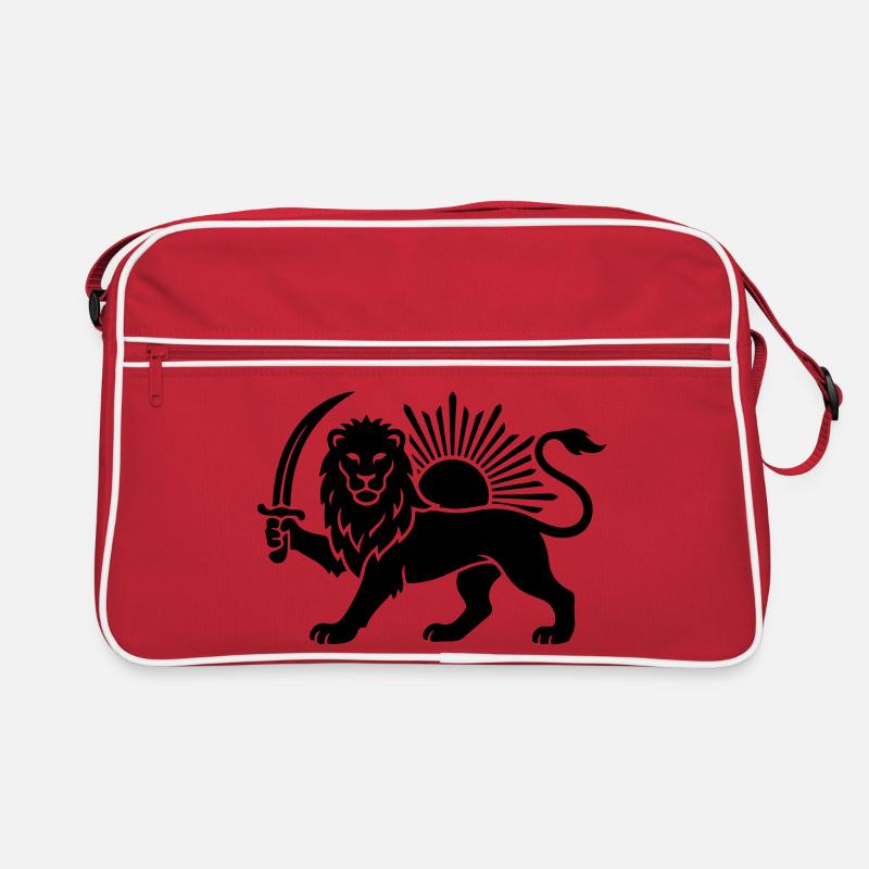Lion perse Perse Iran Sac Retro