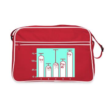Programmer Coder GPT - Retro Bag - red/white - Front