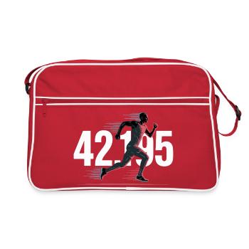 Marathon 42 195 - Sac Retro - rouge/blanc - Devant