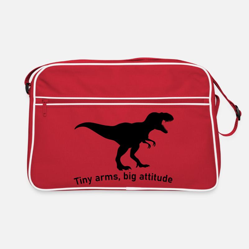 small hands big ego big dinosaur t-rex Retro Bag