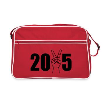 2025 - Sac Retro - rouge/blanc - Devant