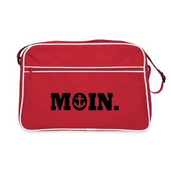 Moin - Sac Retro - rouge/blanc - Devant