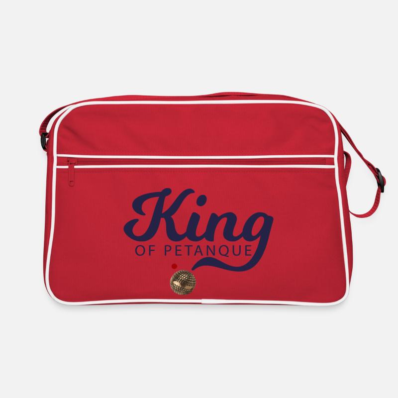 Roi de la Pétanque Sac Retro
