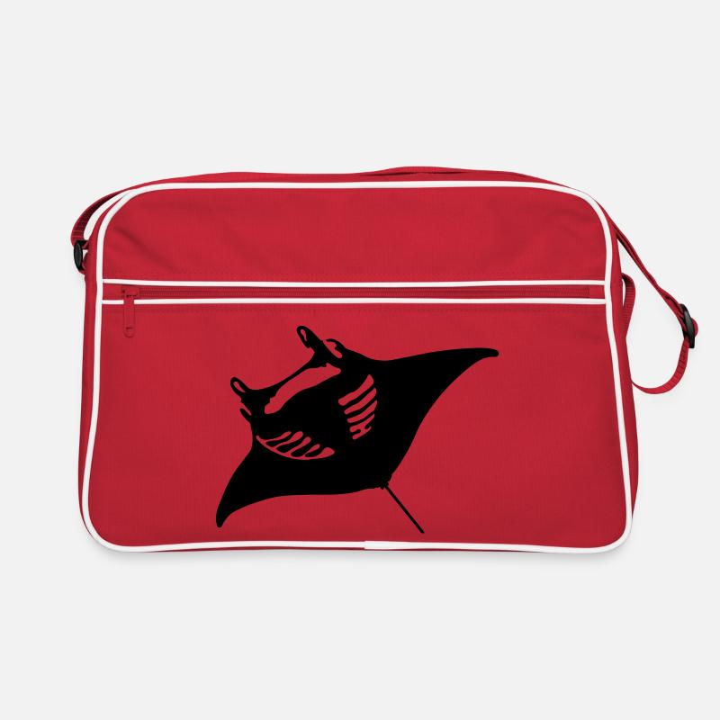 Teufelsrochen Retro Tasche