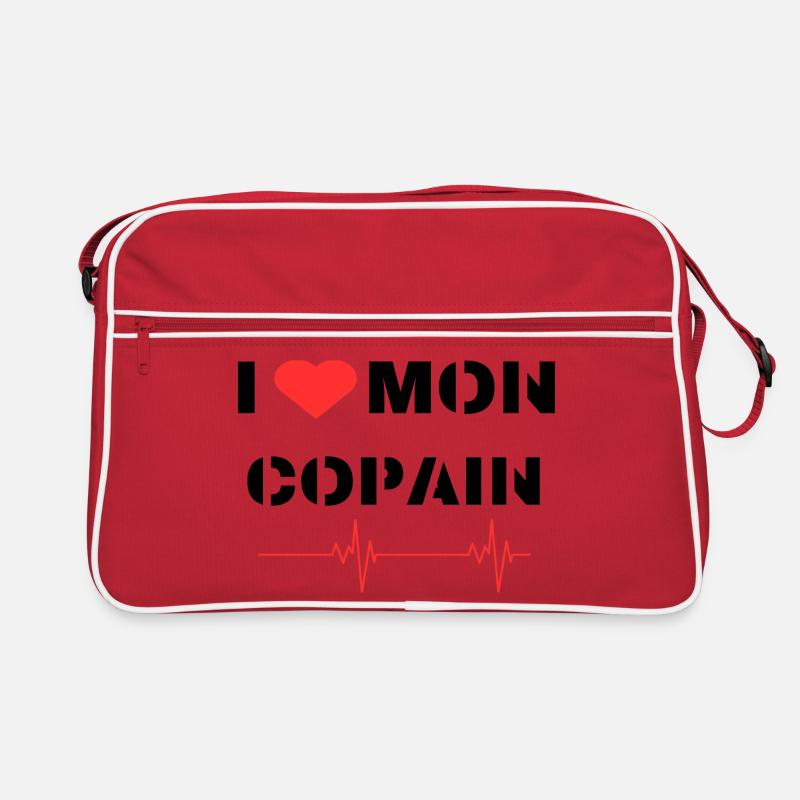 Déclaration d'amour à mon copain Sac Retro