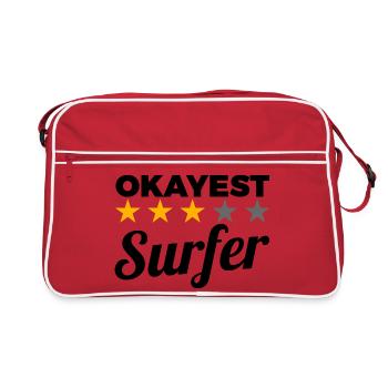 Average surfer - Retro Bag - red/white - Front
