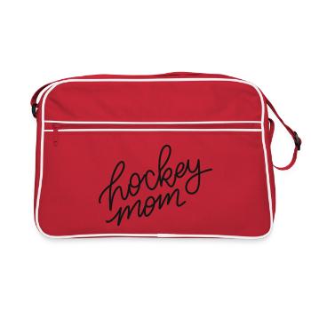 Hockey Mom Script Logo - Sac Retro - rouge/blanc - Devant