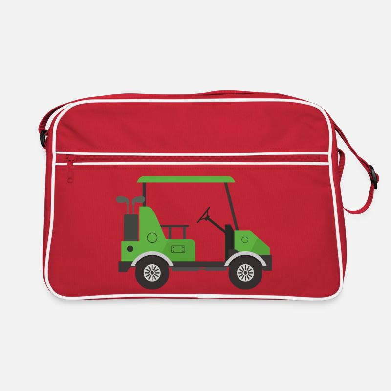 Golfwagen Retro Tasche