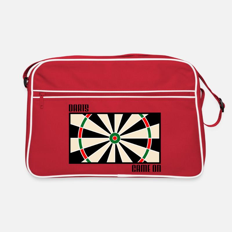Fléchettes, fléchettes, cible de fléchettes Sac Retro