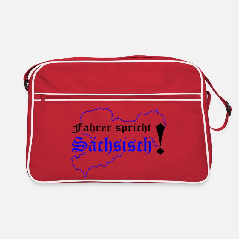 Dialecte saxon saxon de Saxe Sac Retro