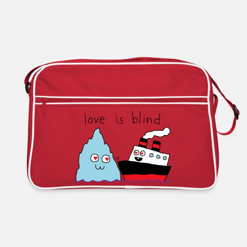 Liebe ist blind Retro Tasche