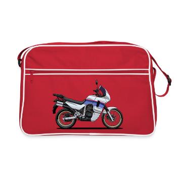 Vélo d’aventure - Sac Retro - rouge/blanc - Devant