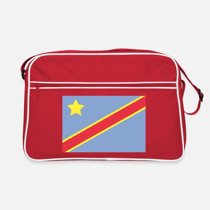 Drapeau du Congo Sac Retro