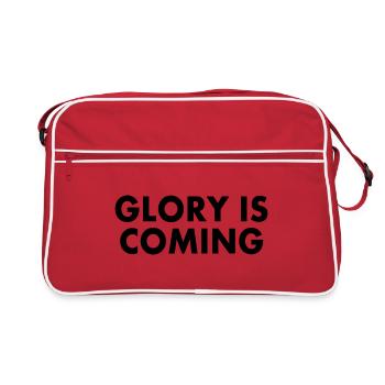 Glory is coming - Sac Retro - rouge/blanc - Devant