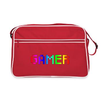 Gamer - Retro Bag - red/white - Front