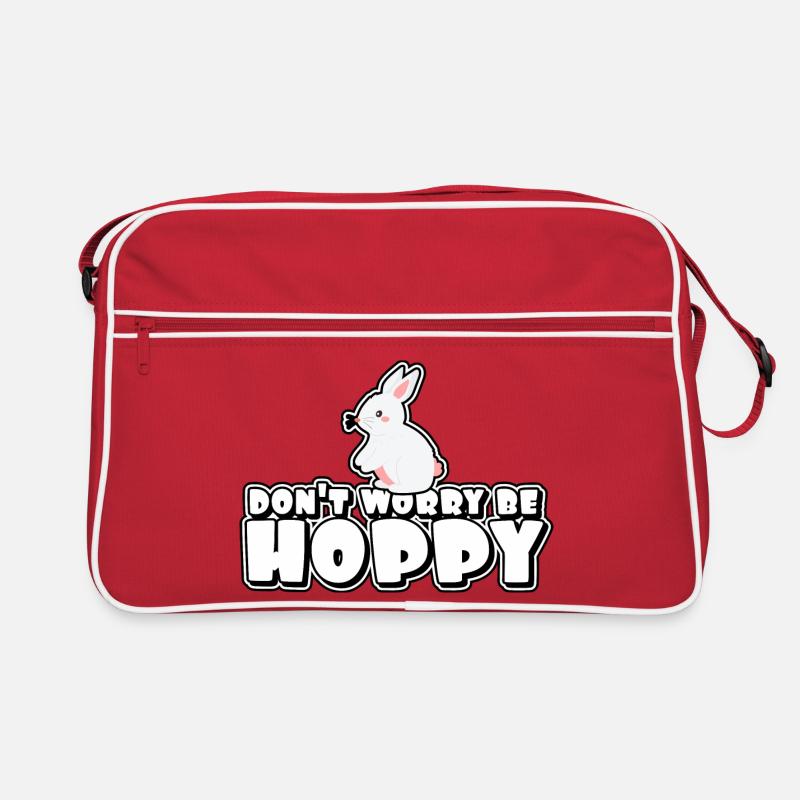 Don't worry, be hoppelig - Easter Retro Bag