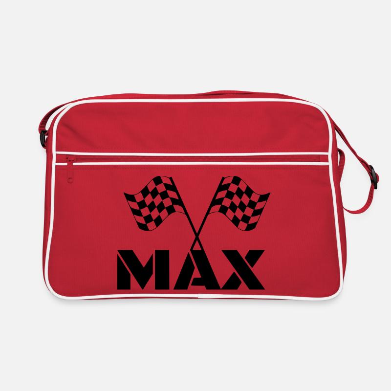 Pour les fans de Max. Course DGP. Drapeau de fin * Sac Retro