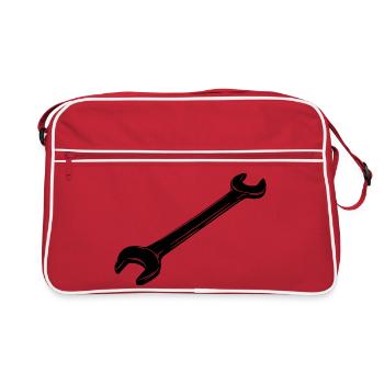 Clé - Sac Retro - rouge/blanc - Devant