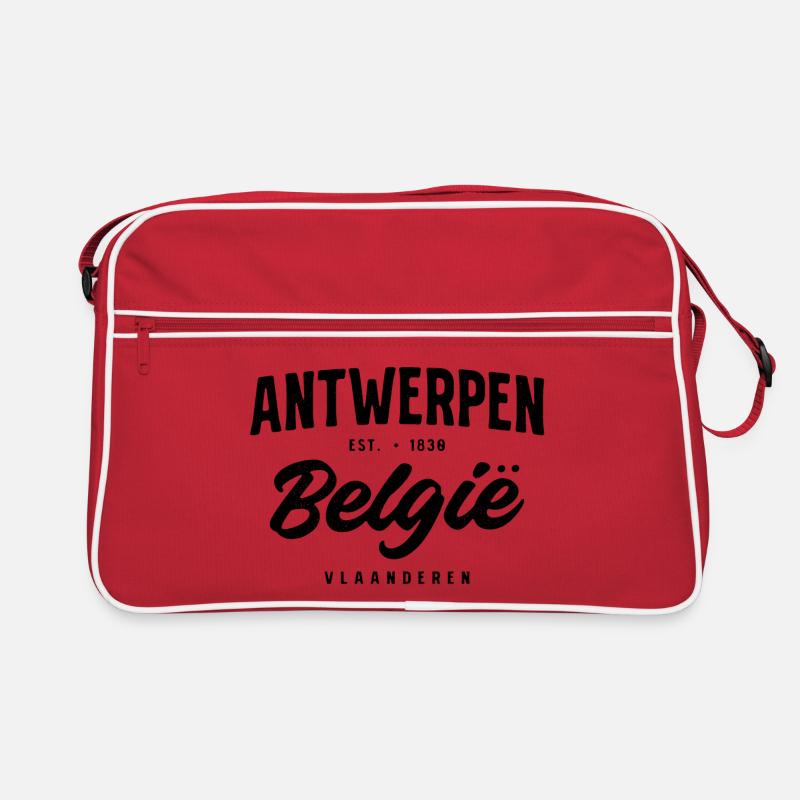 Antwerpen Belgien Design – Städteklassiker mit Fla Retro Tasche
