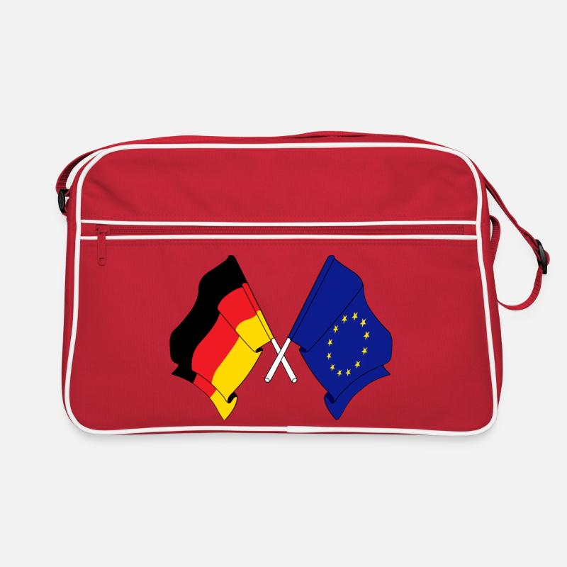 Flag Germany, Europe Retro Bag