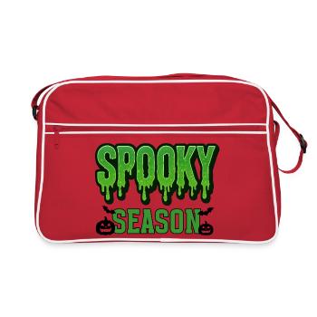 Spooky Season Illustration - Retro Bag - red/white - Front