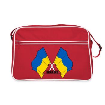 Ukraine - Sac Retro - rouge/blanc - Devant
