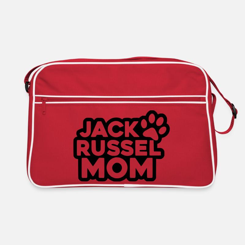 Jack Russel Mom - Couleur de design variable Sac Retro