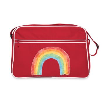 Rainbow - Retro Bag - red/white - Front