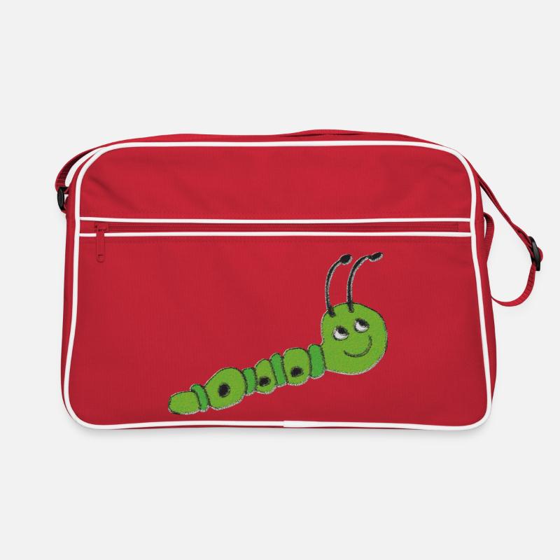 Impressionnisme de chenille Sac Retro
