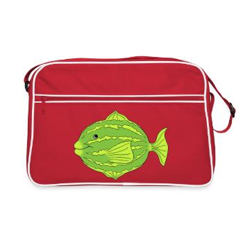 Puffy  - Retro Tasche - Rot/Weiß - Vorne