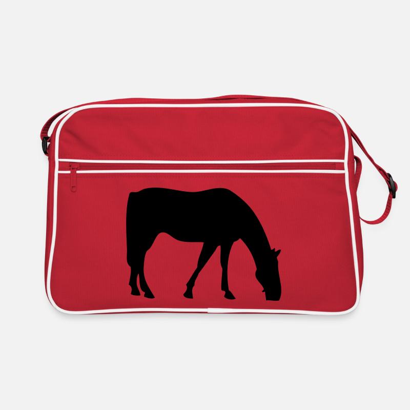 Pferd Retro Tasche