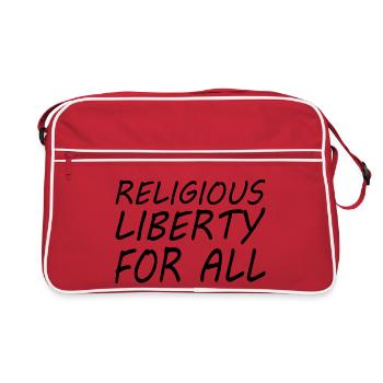 religious liberty for all - Sac Retro - rouge/blanc - Devant